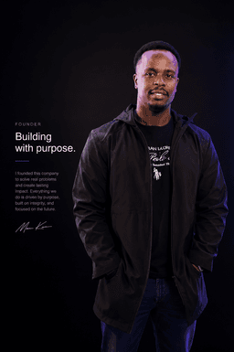 Kelvin Njoki, fire alarm engineer and founder of Incognito Fire & Security